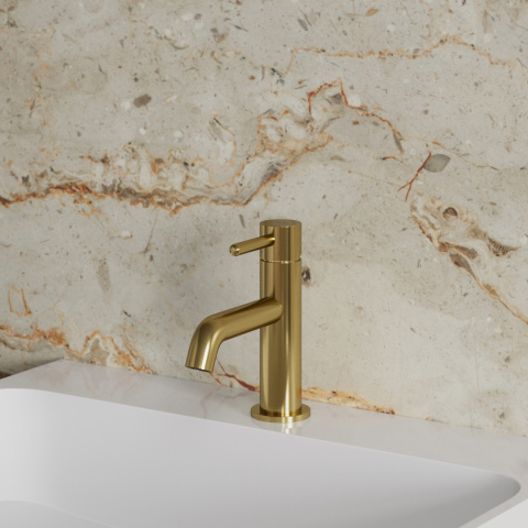 Omnires Y bateria umywalkowa kolor złoty szczotkowany Y1210NGLB