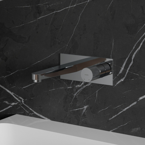 Omnires Contour bateria umywalkowa podtynkowa chrom CT8015CR