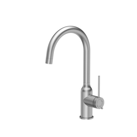 Quadron INGRID Q LINE Bateria Zlewozmywakowa stal szczotkowana 3523500_BS