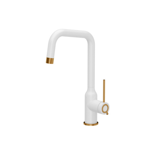 Quadron NATALIE Bateria Zlewozmywakowa SteelQ snow white mat/Nano PVD miedź 3523501_WHMPVDC1 Quadron NATALIE Bateria Zlewozmywakowa SteelQ snow white mat/Nano PVD miedź 3523501_WHMPVDC1