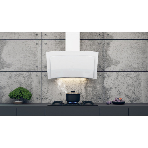 VDB Genius 90 White Okap Kuchenny Kominowy VDB Genius 90 White Okap Kuchenny Kominowy