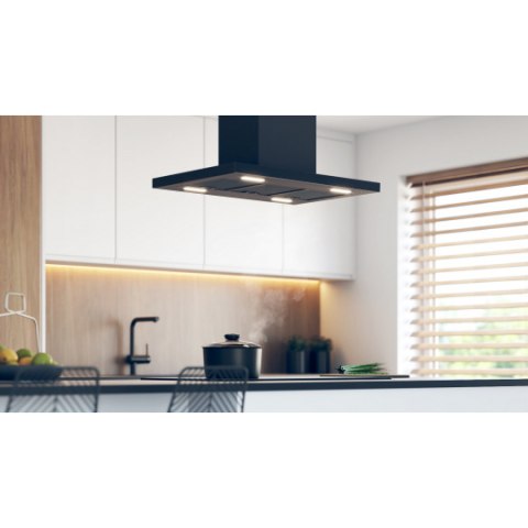 VDB T-Look 90 W Black Okap kuchenny wyspowy VDB T-Look 90 W Black Okap kuchenny wyspowy