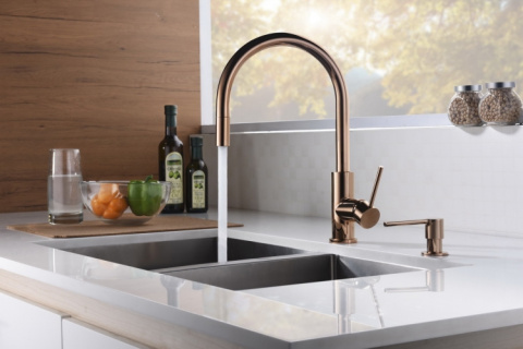 Art Platino Pori Bateria Kuchenna inox różowe złoto 5901730615258 Art Platino Pori Bateria Kuchenna inox różowe złoto 5901730615258