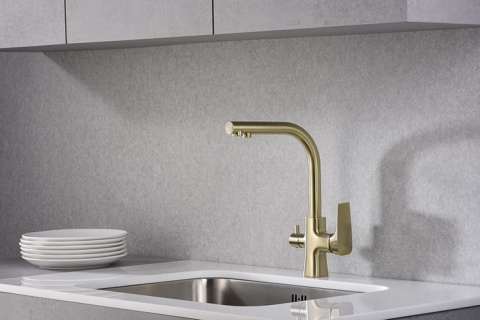 Blue Water Tivoli Bateria Kuchenna mosiądz antyczny 5901730615975