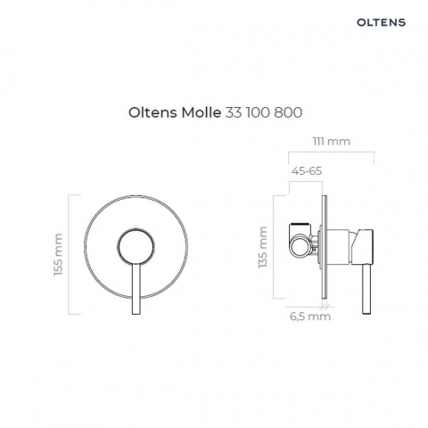 Z kodem LATO -7% !!! Oltens Molle bateria prysznicowa podtynkowa kompletna złota 33100800 Z kodem LATO -7% !!! Oltens Molle bateria prysznicowa podtynkowa kompletna złota 33100800