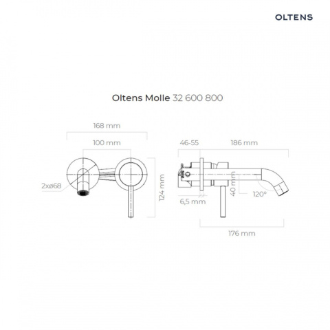 Z kodem LATO -7% !!! Oltens Molle bateria umywalkowa podtynkowa kompletna złota 32600800 Z kodem LATO -7% !!! Oltens Molle bateria umywalkowa podtynkowa kompletna złota 32600800