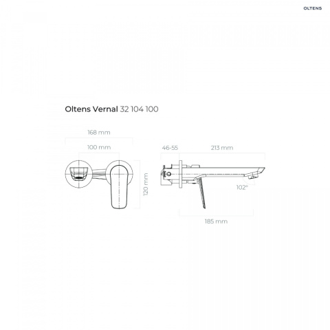 Z kodem LATO -7% !!! Oltens Vernal bateria umywalkowa podtynkowa kompletna chrom 32104100 Z kodem LATO -7% !!! Oltens Vernal bateria umywalkowa podtynkowa kompletna chrom 32104100