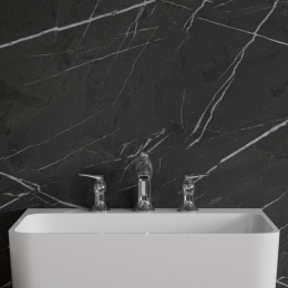 Omnires Art Deco bateria umywalkowa 3-otworowa kolor chrom AD5114CR