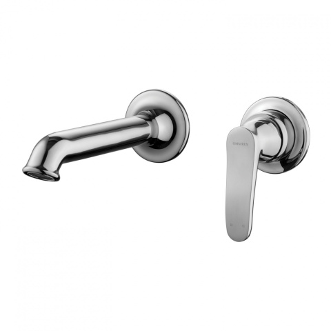 Omnires Art Deco bateria umywalkowa podtynkowa kolor chrom AD5115CR