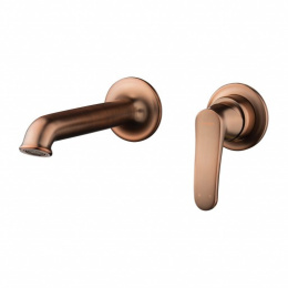 Omnires Art Deco bateria umywalkowa podtynkowa kolor miedź antyczna AD5115ORB