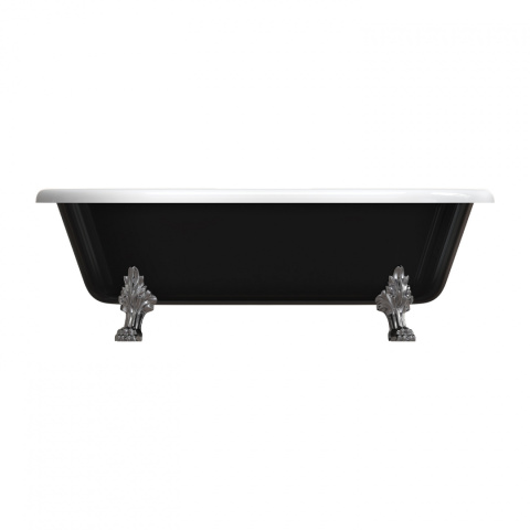 Omnires Atena Classic M+ wanna wolnostojąca M, 174,5 x 82 cm Kolor biały/czarny połysk ATENA174BCP Omnires Atena Classic M+ wanna wolnostojąca M, 174,5 x 82 cm Kolor biały/czarny połysk ATENA174BCP