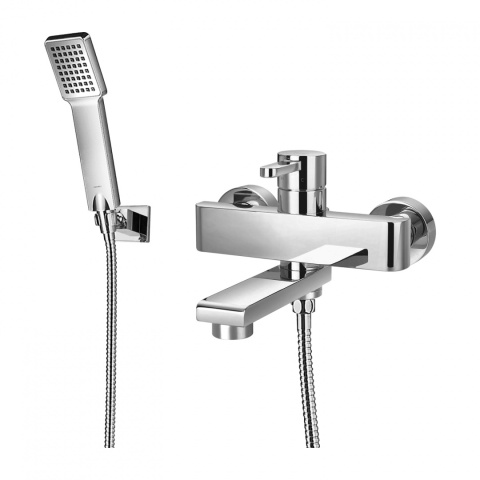 Omnires Darling bateria wannowa z zestawem prysznicowym kolor chrom DA5031CR