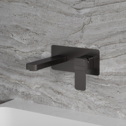 Omnires Slide bateria umywalkowa podtynkowa kolor grafit SL7715GR