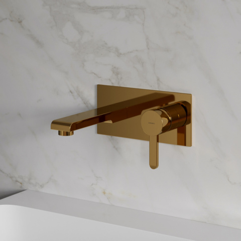 Omnires Darling bateria umywalkowa podtynkowa kolor złoty DA5015GL