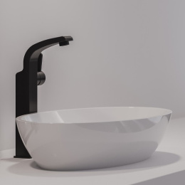 Omnires Darling bateria umywalkowa wysoka, 33cm kolor czarny DA5013BL