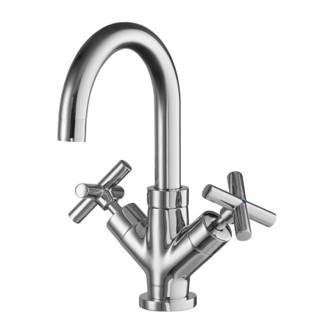 Omnires Modern bateria umywalkowa z korkiem klik-klak Kolor chrom C301CR