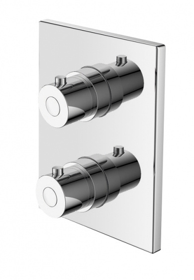 Art Platino Term Bateria termostatyczna podtynkowa z przełącznikiem chrom TER–BPD.KW.220C Art Platino Term Bateria termostatyczna podtynkowa z przełącznikiem chrom TER–BPD.KW.220C
