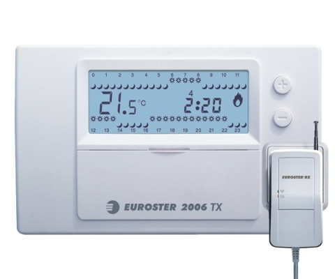 Euroster 2006TXRX regulator pokojowy, tygodniowy, bezprzewodowy
