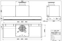 Faber STUDIO IN-NOVA SMART INOX Okap Podszafkowy 90cm Stal Nierdzewna 305.0557.691