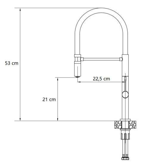 Quadron MARGOT Bateria Zlewozmywakowa T LINE SteelQ pure carbon 3623502_BLM Quadron MARGOT Bateria Zlewozmywakowa T LINE SteelQ pure carbon 3623502_BLM