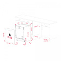 Teka DFI 76950 Zmywarka do zabudowy 60 cm 114260004