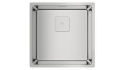 Teka Flexlinea Rs15 40.40 Zlewozmywak 1-komorowy 44x44cm ze stali szlachetnej, 3 sposoby montażu 115000014