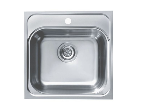 Alveus Basic 140 Zlewozmywak Stalowy 46,5x46,5cm Satyna 1100905 Alveus Basic 140 Zlewozmywak Stalowy 46,5x46,5cm Satyna 1100905