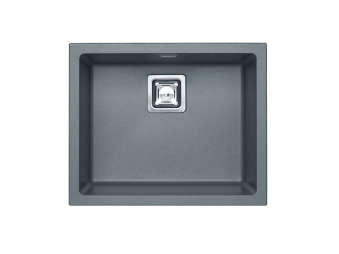 Alveus Quadrix 50 POP UP zlewozmywak granitowy 56x46cm kolor Steel 4605004 Alveus Quadrix 50 POP UP zlewozmywak granitowy 56x46cm kolor Steel 4605004