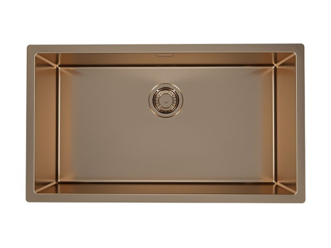 Alveus Quadrix 60 Monarch Zlewozmywak Stalowy 79x45cm Miedź 1122729 Alveus Quadrix 60 Monarch Zlewozmywak Stalowy 79x45cm Miedź 1122729