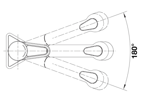 Blanco Blancowega S II Bateria Kuchenna Chrom 526416