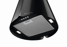 Faber STUDIO Okap podwieszany BEAT BK GLOSS 45, wersja pochłaniacz F-345.0657.025