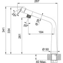 Z kodem LATO -7% !!! Franke Studio Icon Bateria Kuchenna Chrom 115.0625.185
