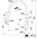 Z kodem LATO -7% !!! Franke Studio Pescara L Slide-in Bateria Kuchenna Czarny Mat 115.0575.968