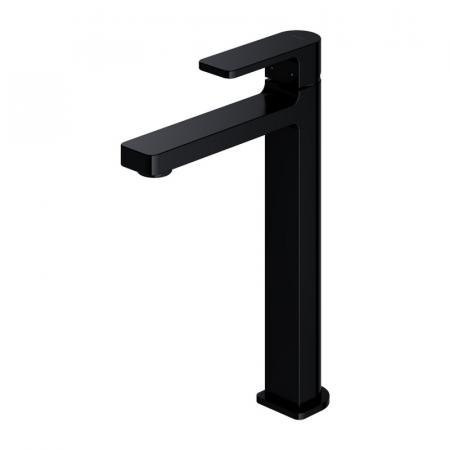 Omnires Baretti Bateria umywalkowa wysoka czarny mat BA7812BL