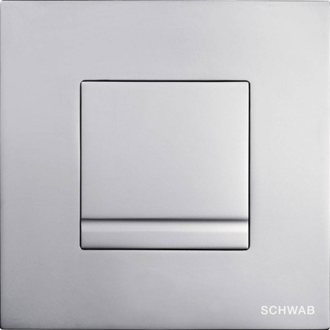 Schwab PRZYCISK SPŁUKUJĄCY ARTE METALL, matowy chrom 4060414131 Schwab PRZYCISK SPŁUKUJĄCY ARTE METALL, matowy chrom 4060414131