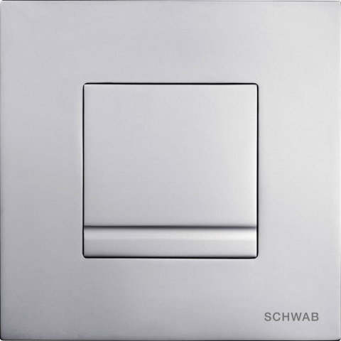 Schwab PRZYCISK SPŁUKUJĄCY ARTE, matowy chrom 4060415531