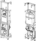 Schwab VarioTronic Stelaż do miski WC 40x40 mm z spłuczką 8050482101