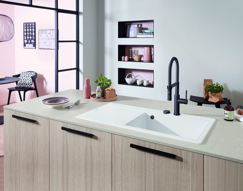 Villeroy & Boch Bateria STEEL EXPERT 2.0, antracyt VB-9280 00 05 Villeroy & Boch Bateria STEEL EXPERT 2.0, antracyt VB-9280 00 05