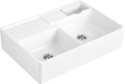 Villeroy & Boch Zlewozmywak DWUKOMOROWY MAN. snow white PREMIUMLINE VB-6323 91 KG