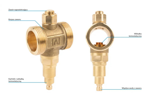 Afriso Zawór antyzamrożeniowy AAV 300, G1 1/4", PN10, Kvs 70 m3/h, temp. otwarcia 3°C 17 300 00 Afriso Zawór antyzamrożeniowy AAV 300, G1 1/4", PN10, Kvs 70 m3/h, temp. otwarcia 3°C 17 300 00