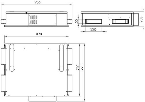 BERLÜF Centrala Wentylacyjna Rekuperator SPARTAN 220 BERLÜF Centrala Wentylacyjna Rekuperator SPARTAN 220