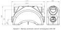 BERLÜF Centrala wentylacyjna z rekuperacją LUNA 350 ECO