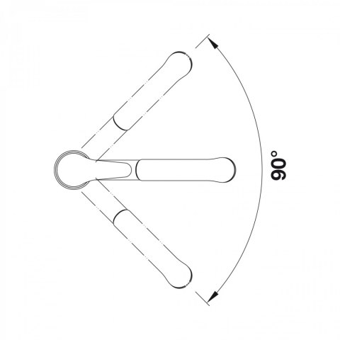 BLANCO Bateria DARAS-S czarny 526153 BLANCO Bateria DARAS-S czarny 526153