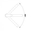 BLANCO Bateria DARAS czarny 526152