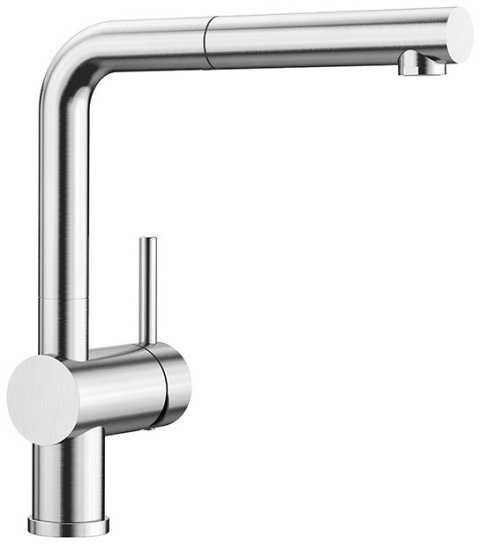 BLANCO Bateria LINUS-S powłoka PVD Steel 526242 BLANCO Bateria LINUS-S powłoka PVD Steel 526242