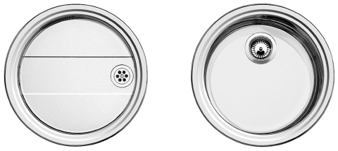 BLANCO Zlewozmywak RONDOSET stal szczotkowana 513310 BLANCO Zlewozmywak RONDOSET stal szczotkowana 513310