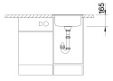 BLANCO Zlewozmywak RONDOSOL stal szczotkowana 513306