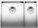 BLANCO Zlewozmywak ZEROX 340/180-U stal polerowana, k.lewa, InFino 521613