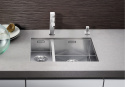 BLANCO Zlewozmywak ZEROX 340/180-U stal polerowana, k.lewa, InFino 521613