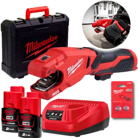 MILWAUKEE M12 PCSS-202C OBCINAK DO RUR OSTRZA MILWAUKEE M12 PCSS-202C OBCINAK DO RUR OSTRZA
